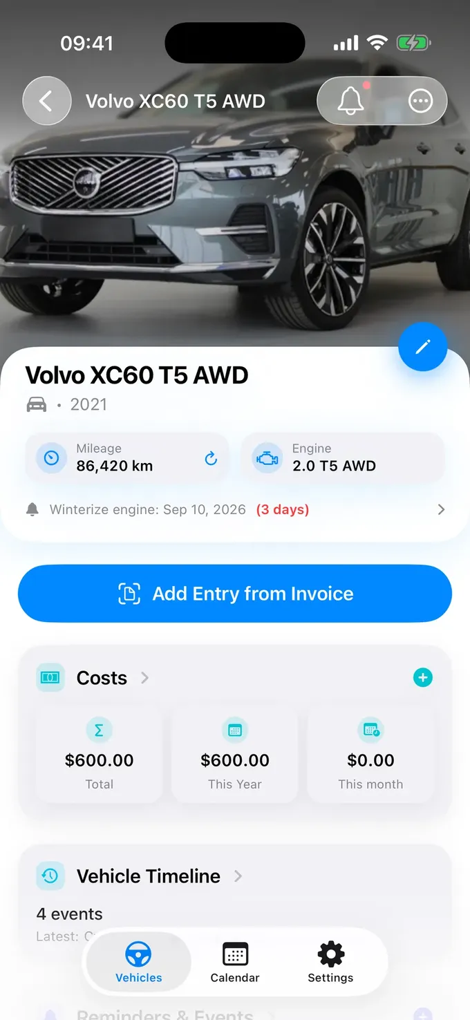 The car maintenance app that remembers for you – Carage