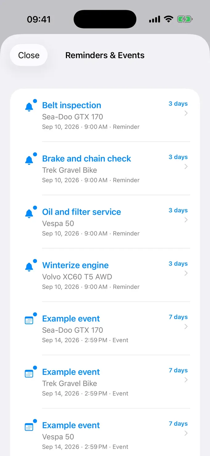 Oil change reminder that knows your mileage – Carage